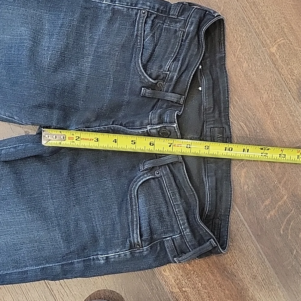 Agolde. Dark distressed  skinny denim jeans 26